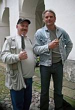 Один из счастливых обладателей *Ежиков*